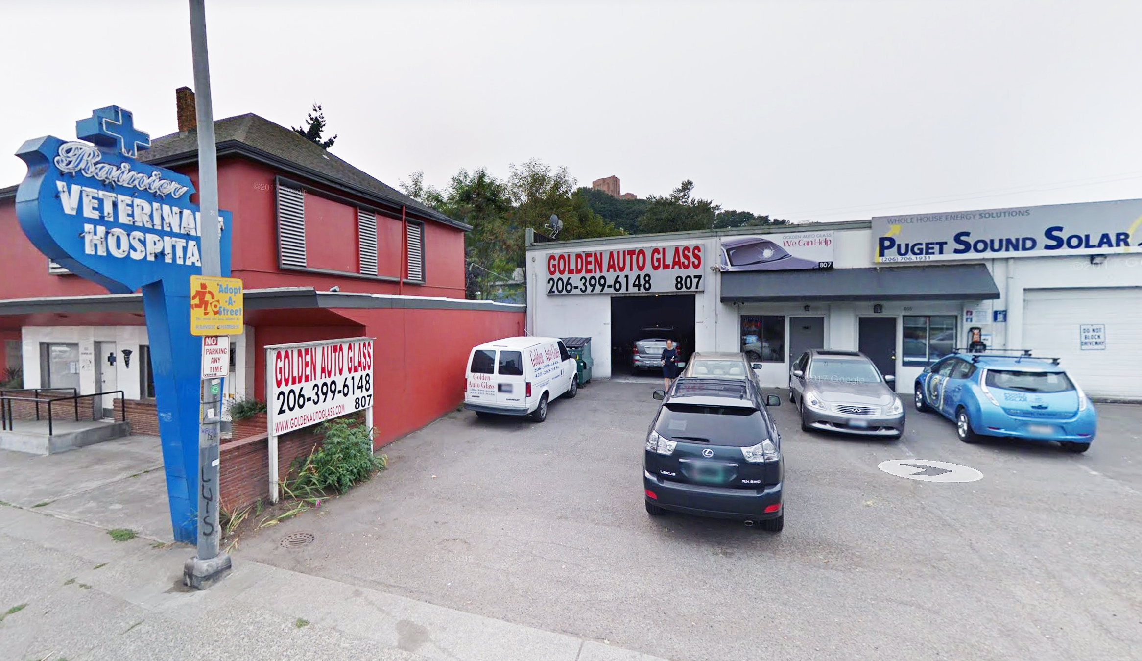 Golden Auto Glass Store Front